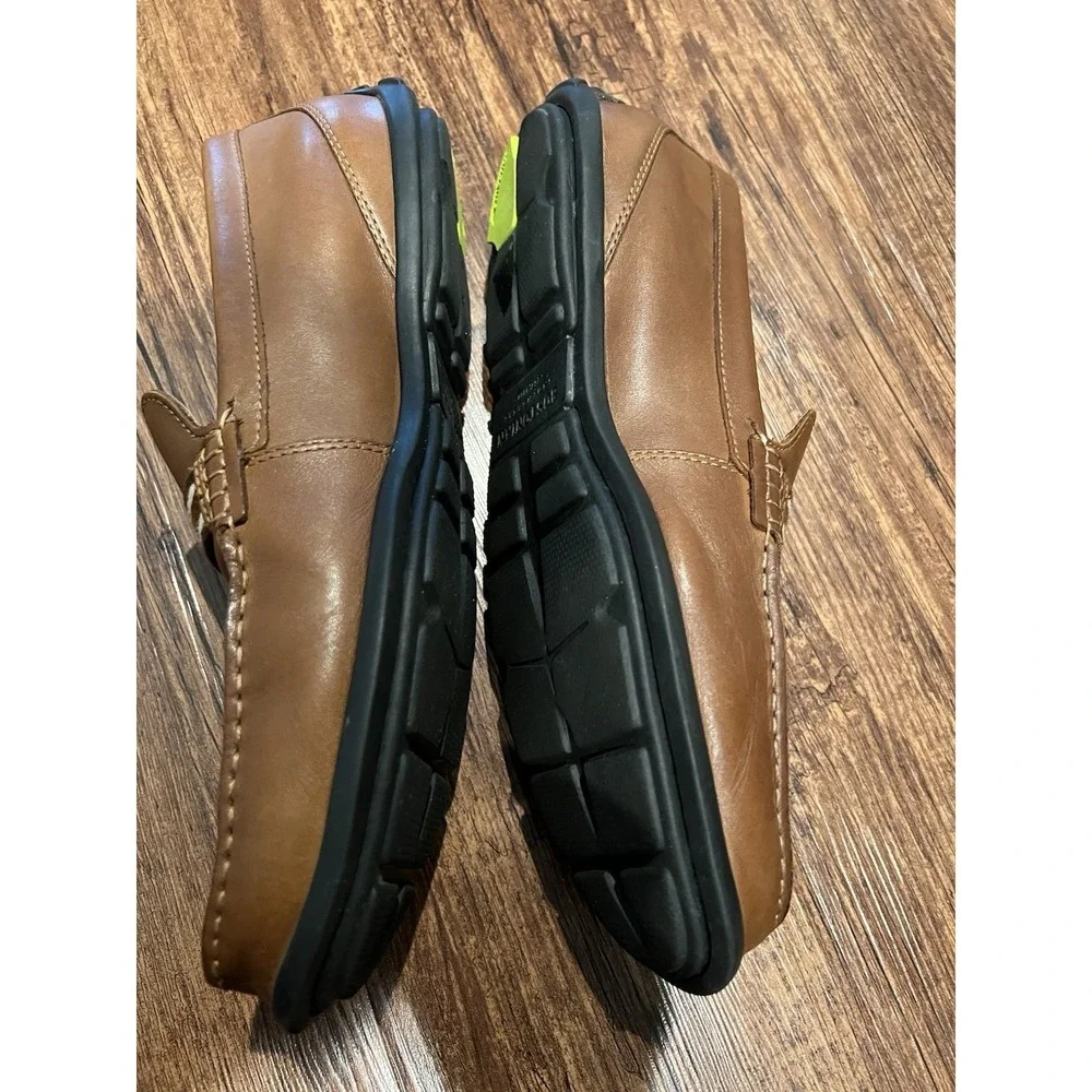 Bostonian Comonwealth Flexlite Men's Slip On Loafers Size‎ 10.5 M Brown Leather